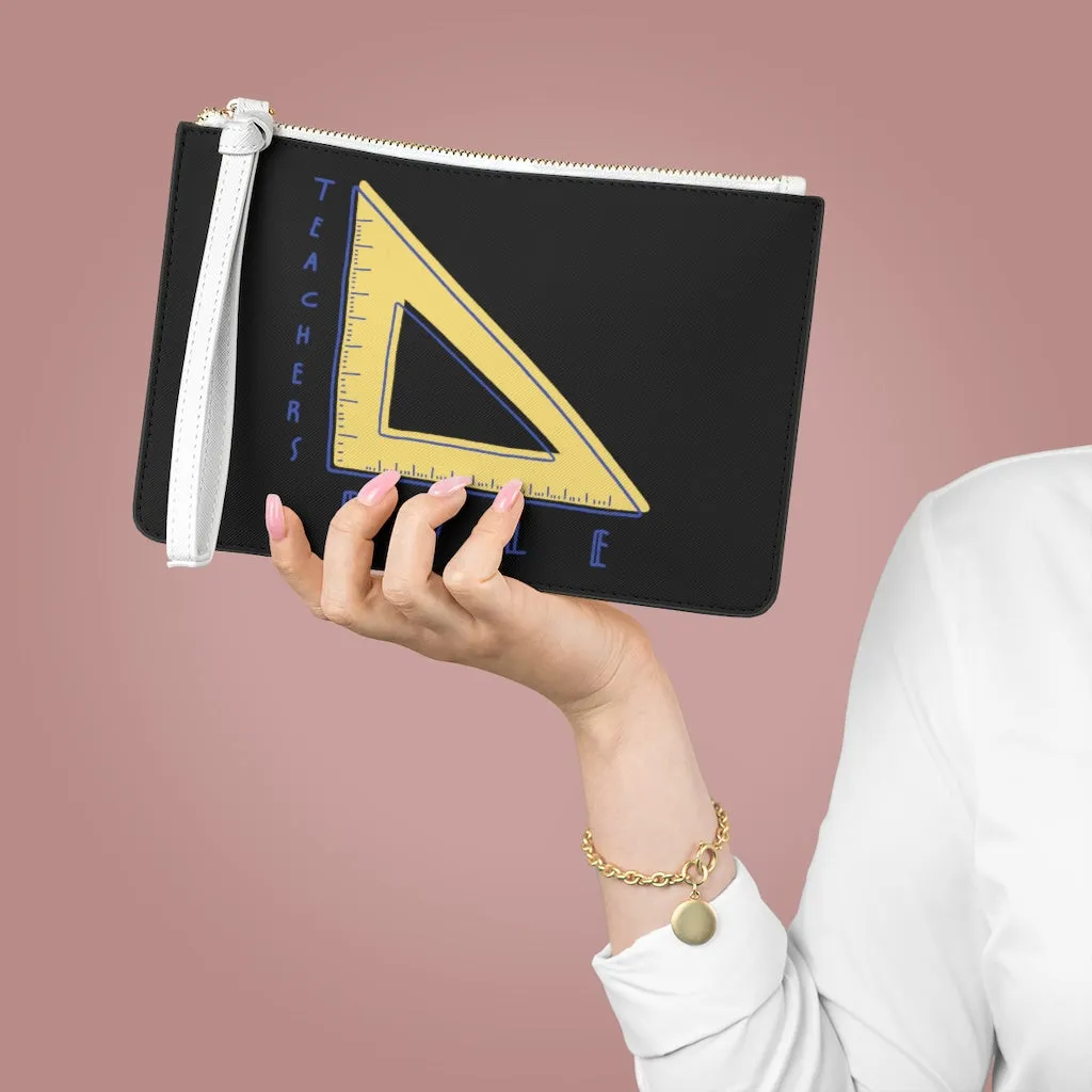 Teachers Rule Clutch Bag