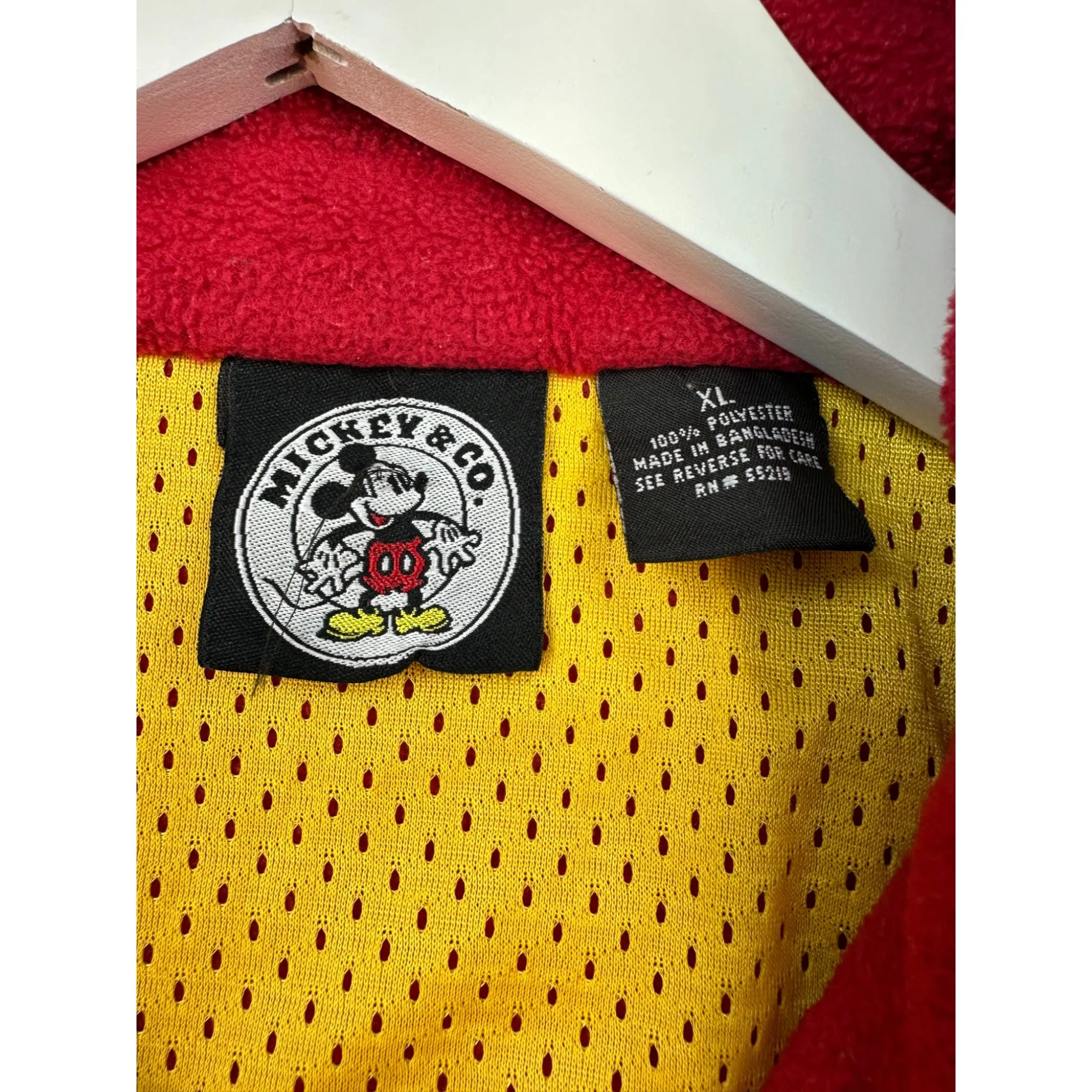 TEAM MICKEY QUARTER ZIP - (XL)