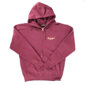 The Hundreds Love Zip-Up (Maroon)