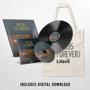 The Lilacs - 'The 395 To Forever' EP - Bundle - 'Night Bus' Black 12" Disc   CD   Tote Bag   Digital Download