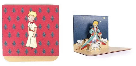 The Little Prince Christmas Pop-Up Card 01