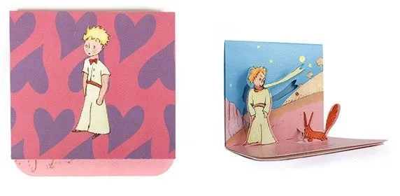 The Little Prince Christmas Pop-Up Card 03