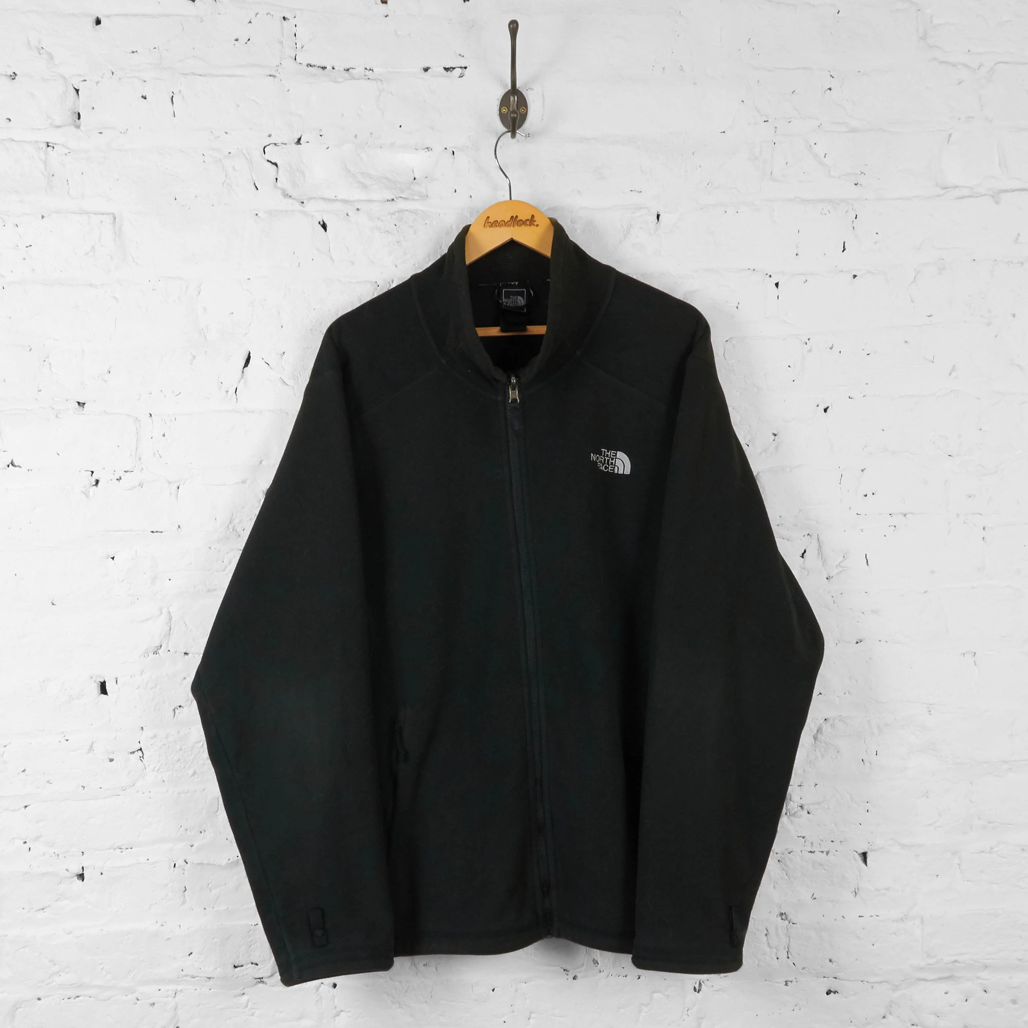The North Face Full Zip Fleece - Black - XL