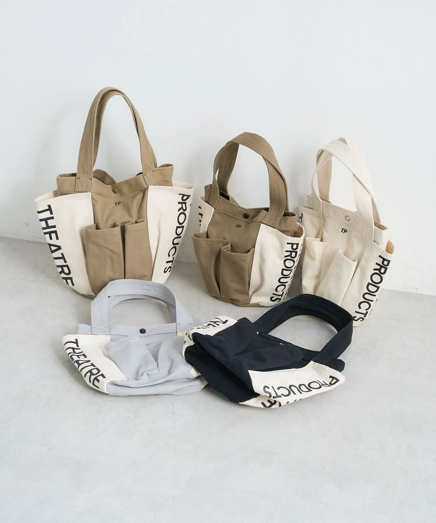 THEATRE PRODUCTS × PUAL CE CIN Garden Bag S Camel