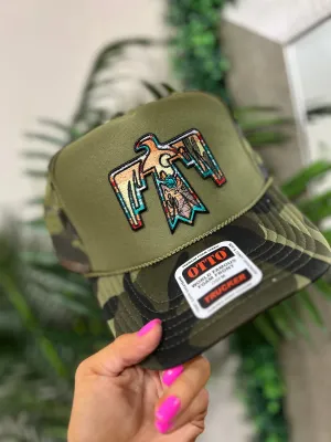 Thunderbird Trucker Hat - Camo