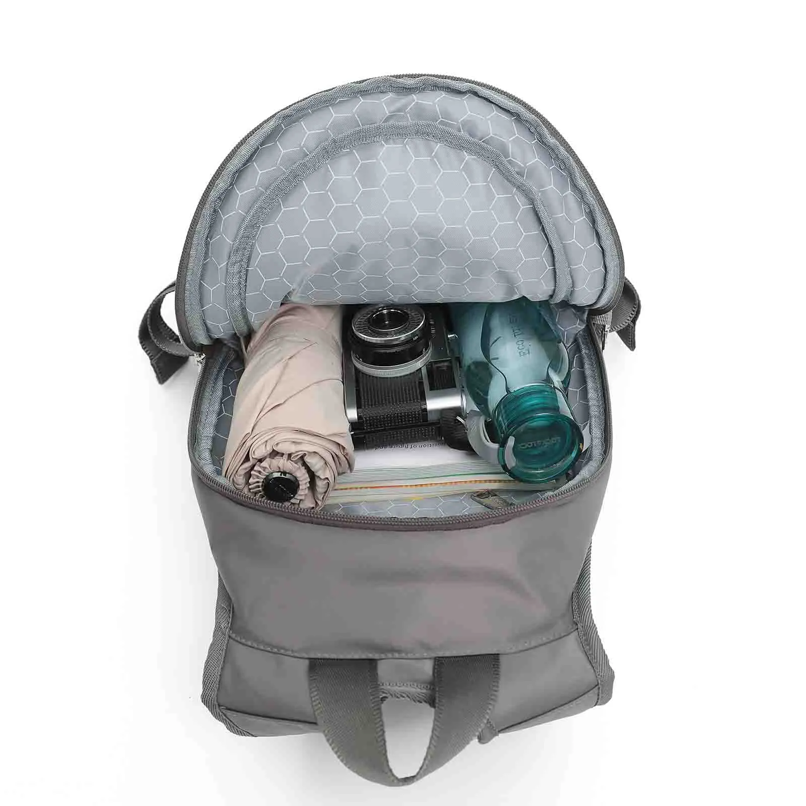 Tosca Anti-Theft Backpack Layered Khaki