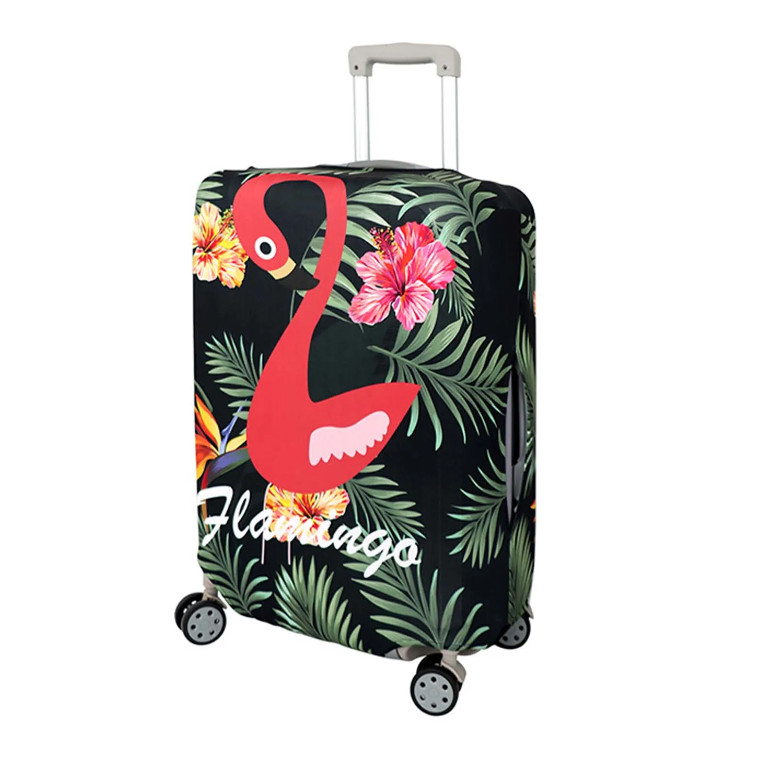 Tosca Spandex Luggage Cover L Flamingo