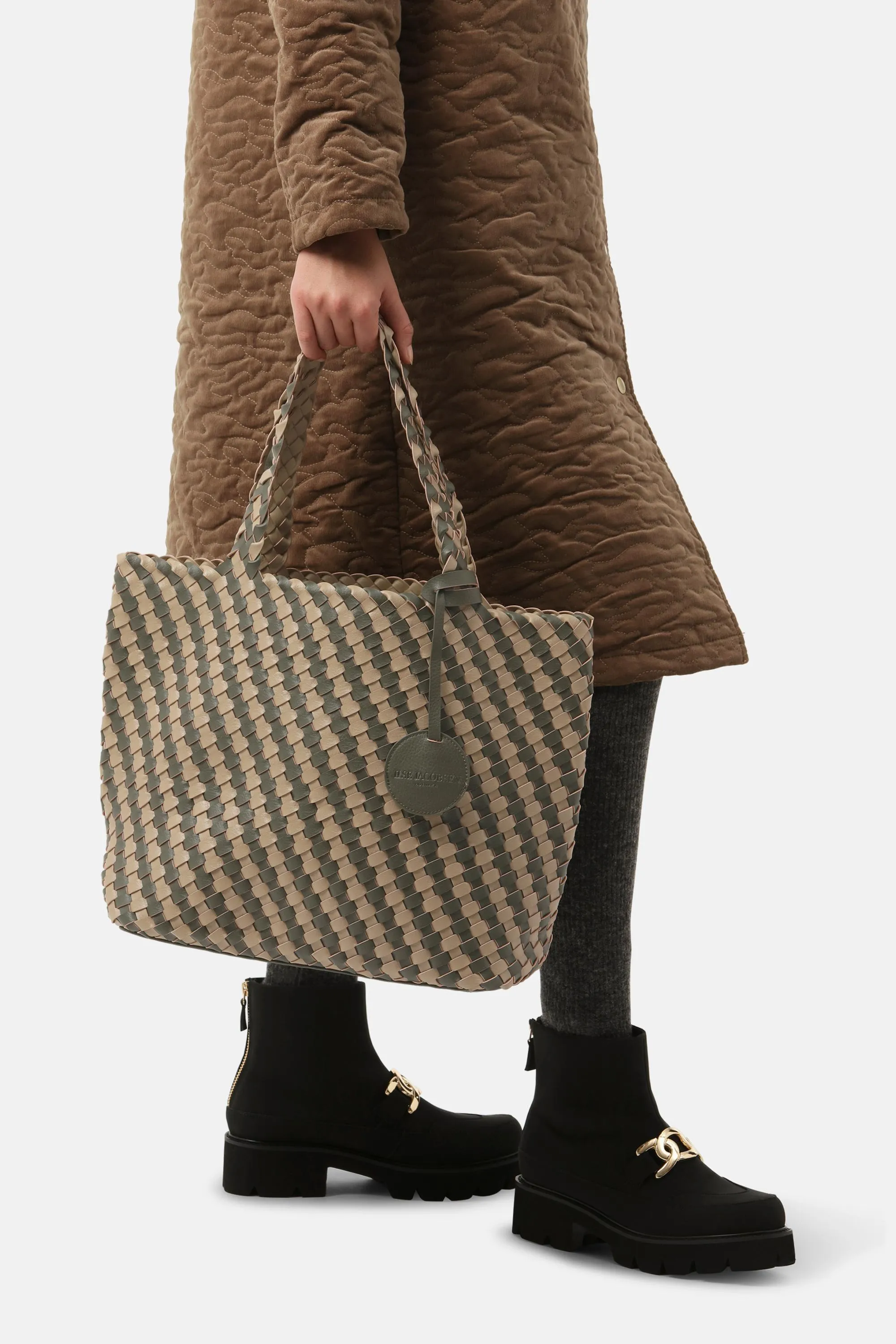 Tote Bag Flätad - Army Incense