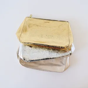 Tracey Tanner Large Leather Cosmetic Case or Clutch - 3 Colors