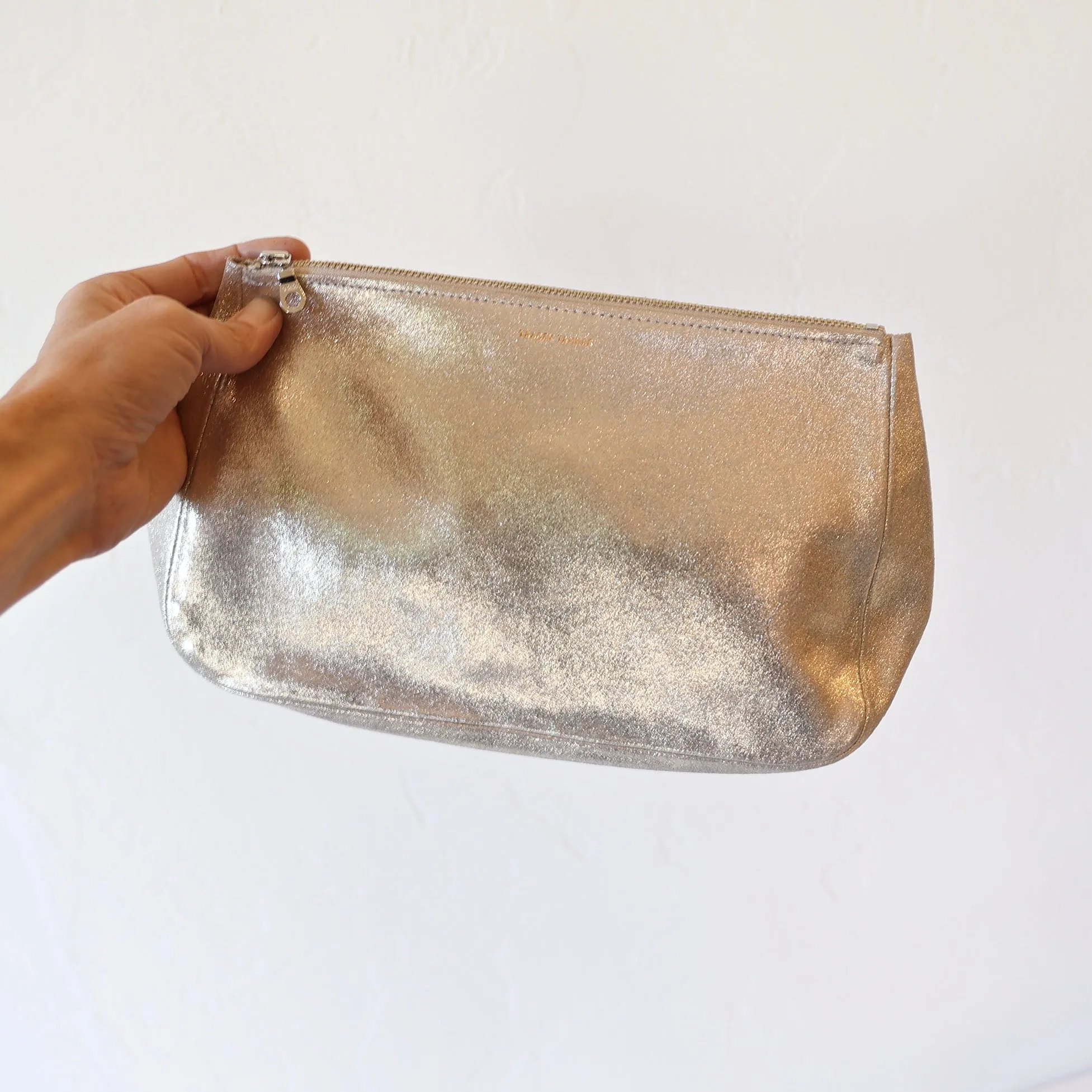 Tracey Tanner Large Leather Cosmetic Case or Clutch - 3 Colors