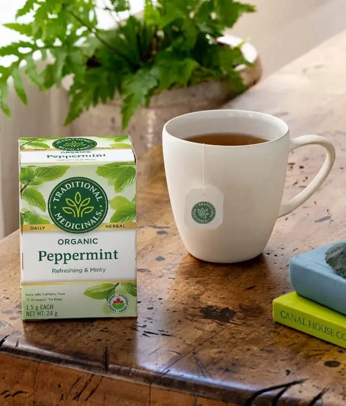 Traditional Medicinals Organic Peppermint Tea, 16 Tea Bags
