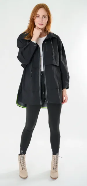 Trails Black Anorak