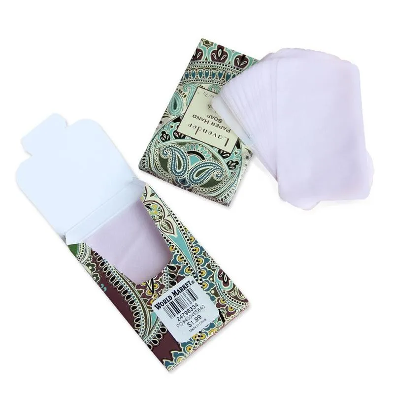Travel Paper Soap
