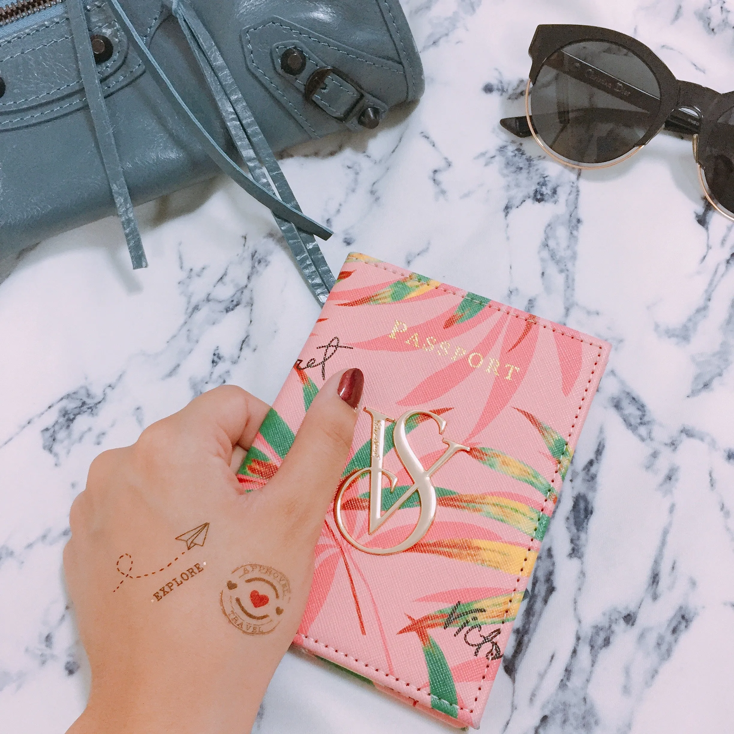 Travel Temporary Tattoo
