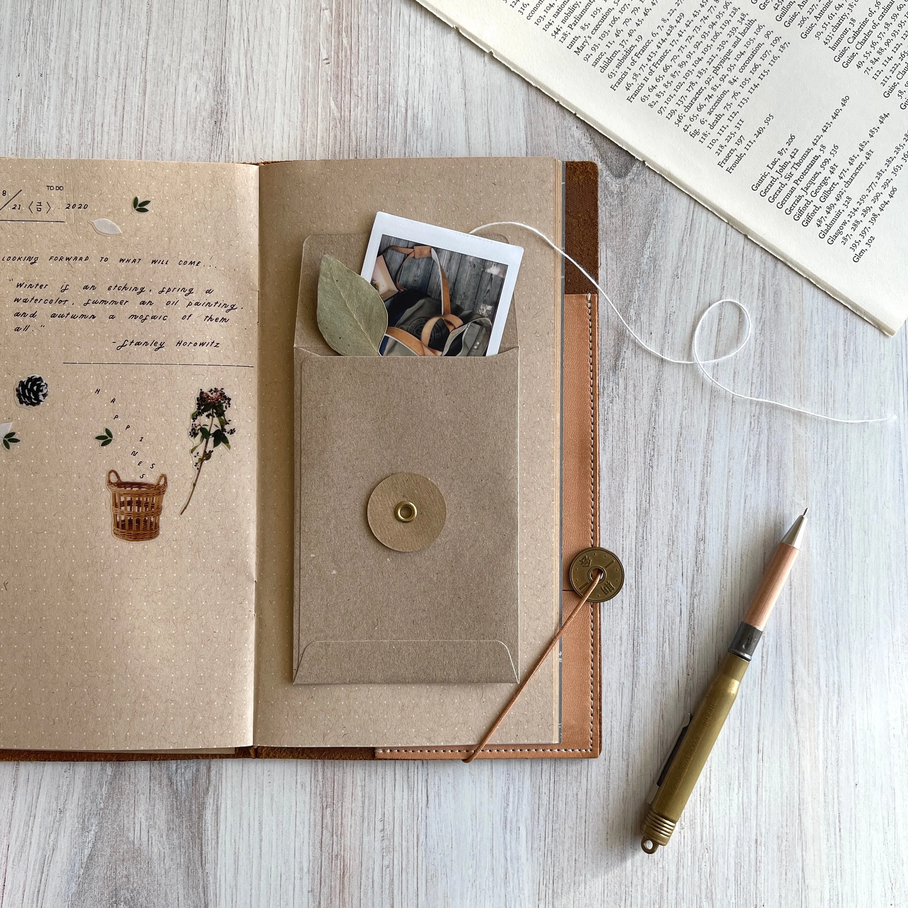 [TRC] Kraft Envelope with String / Small