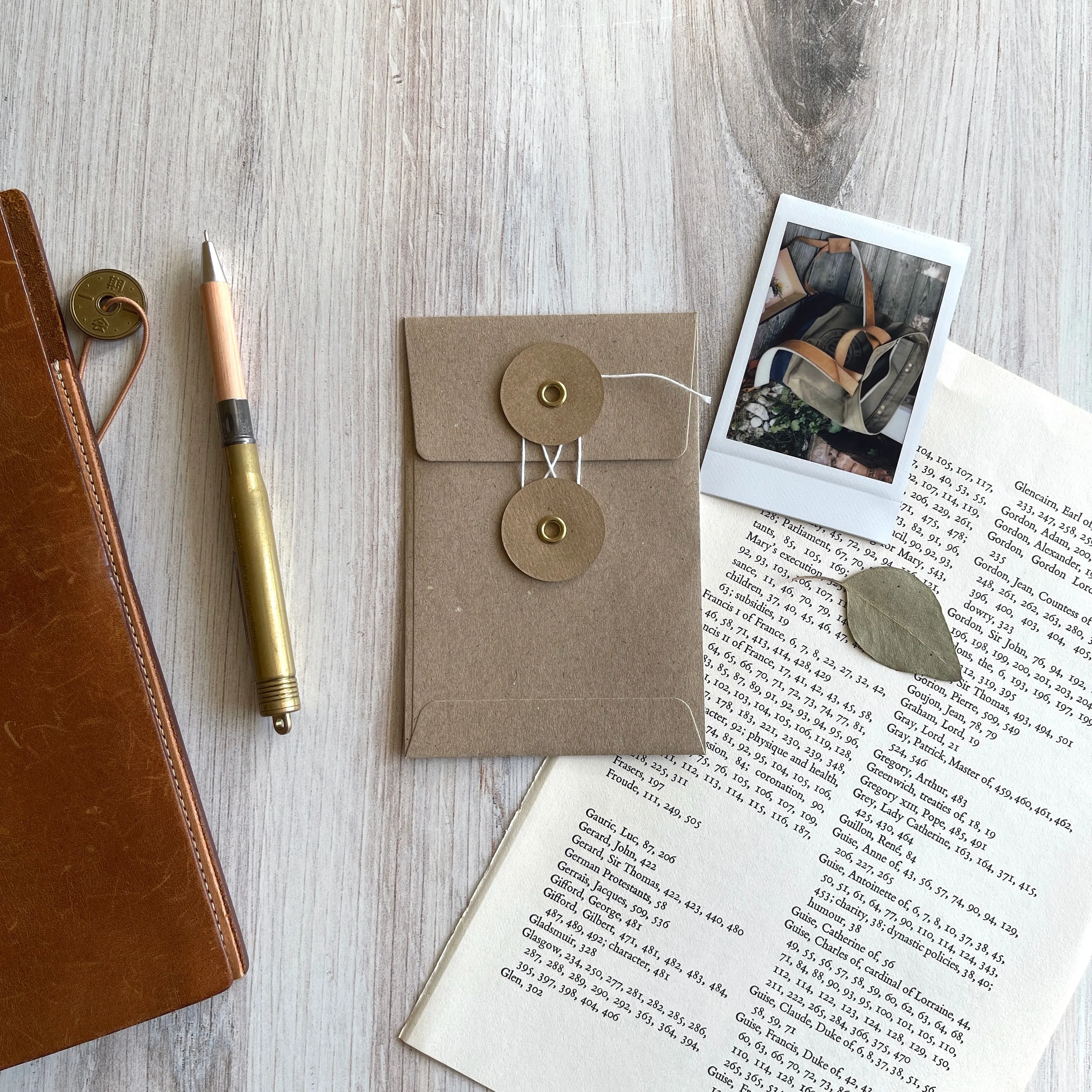 [TRC] Kraft Envelope with String / Small