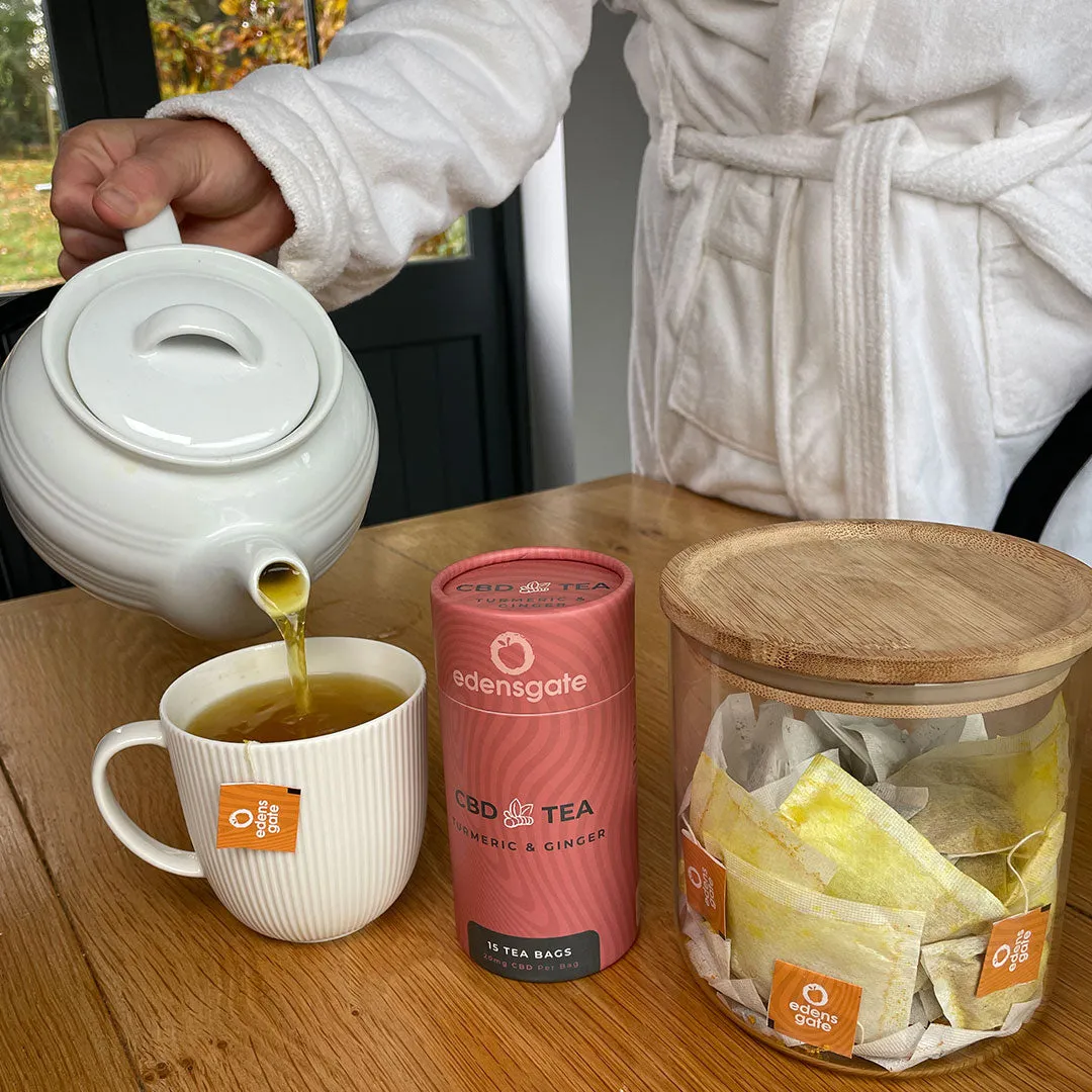 Turmeric & Ginger CBD Tea