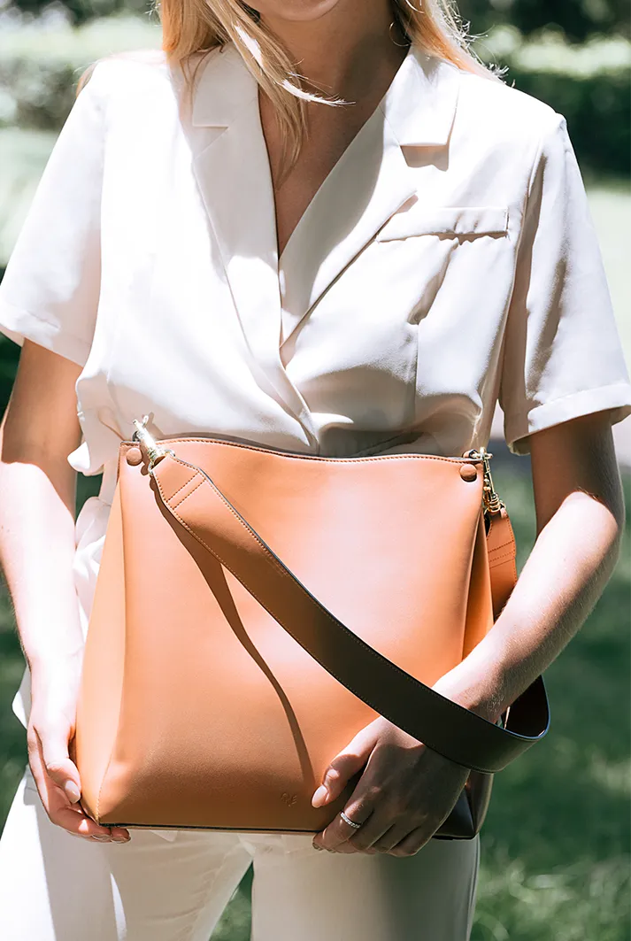 Two Toned Tote Bag