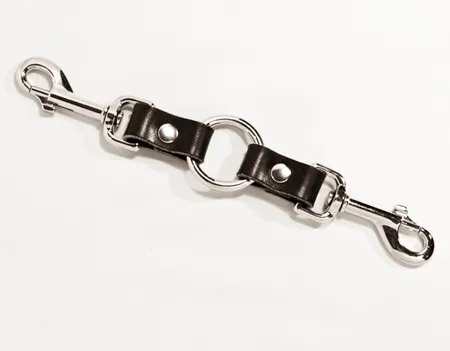 Two Way Connector in Silver