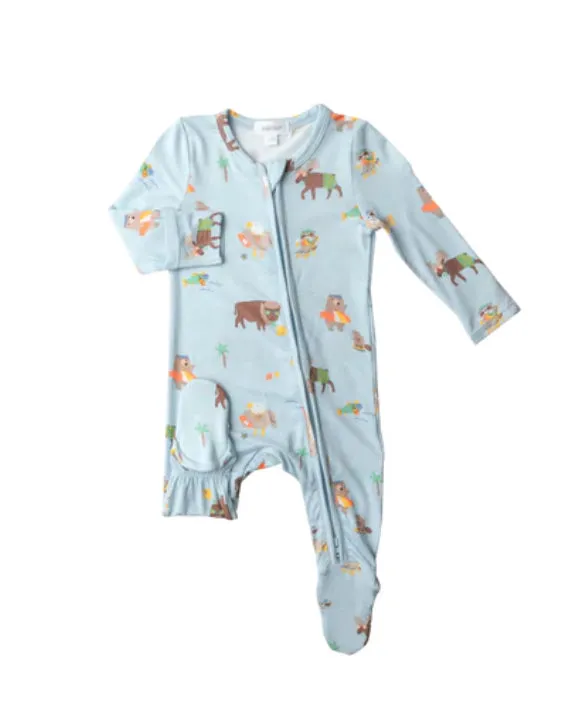 Two Way Zipper Footie