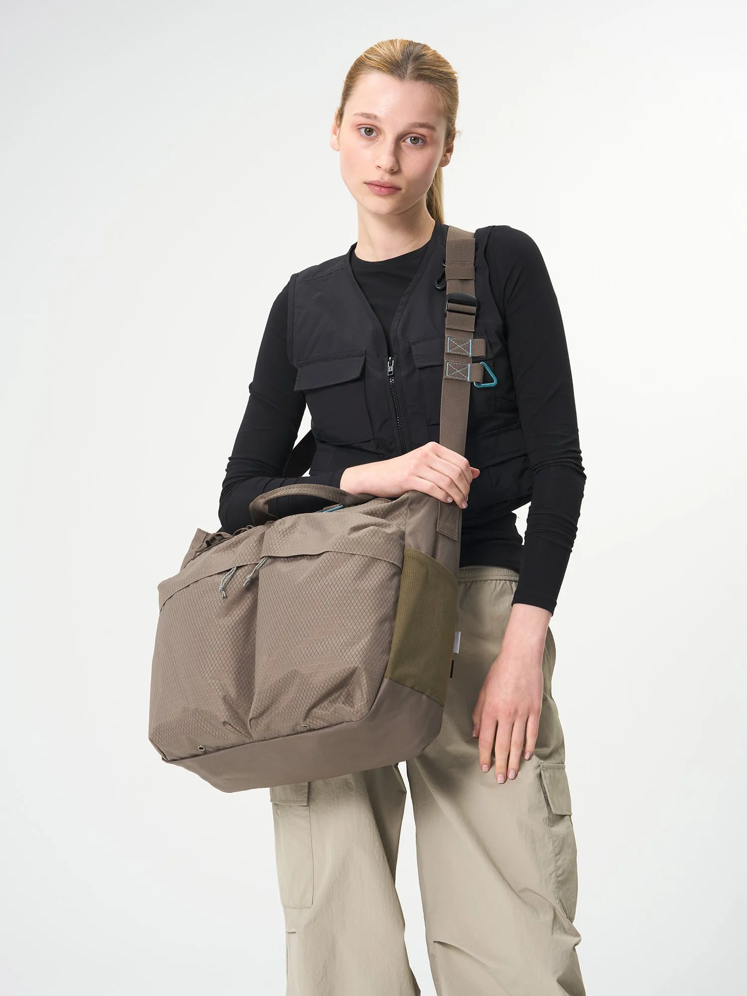 Utility Tote - Coffee Brown