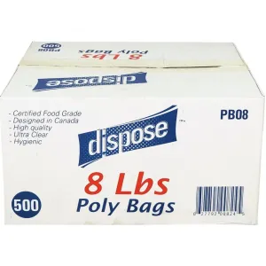 Value  - Poly Bags - 8 lb
