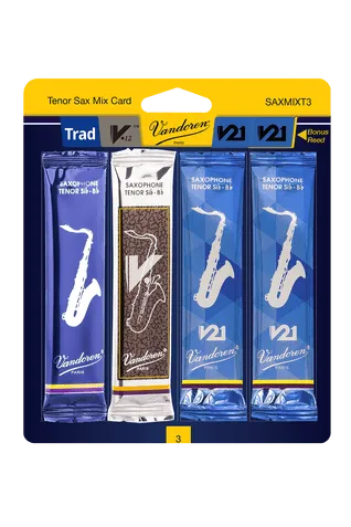 Vandoren Tenor Sax Classic Mix Card