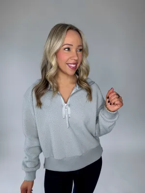 VARLEY Roselle Half Zip Fleece - Pearl Blue