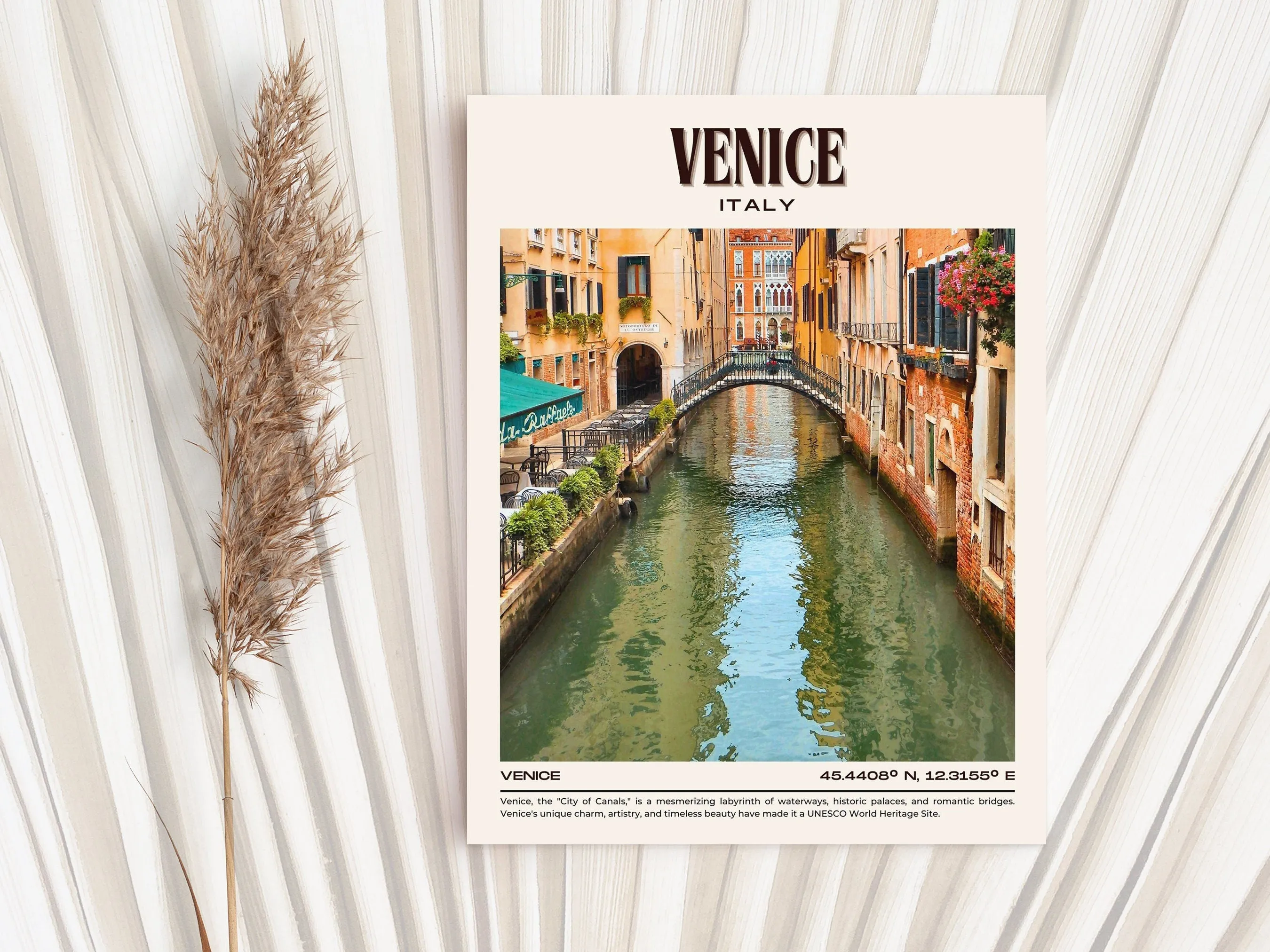 Venice Vintage Wall Art, Italy