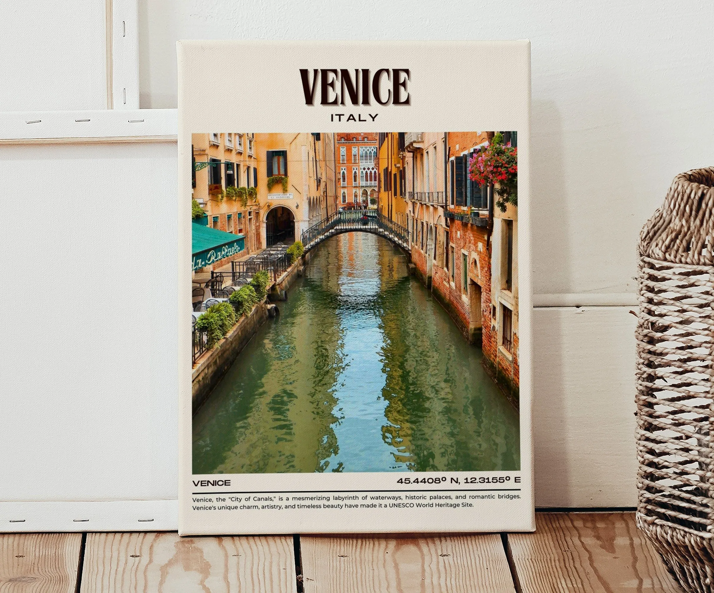 Venice Vintage Wall Art, Italy