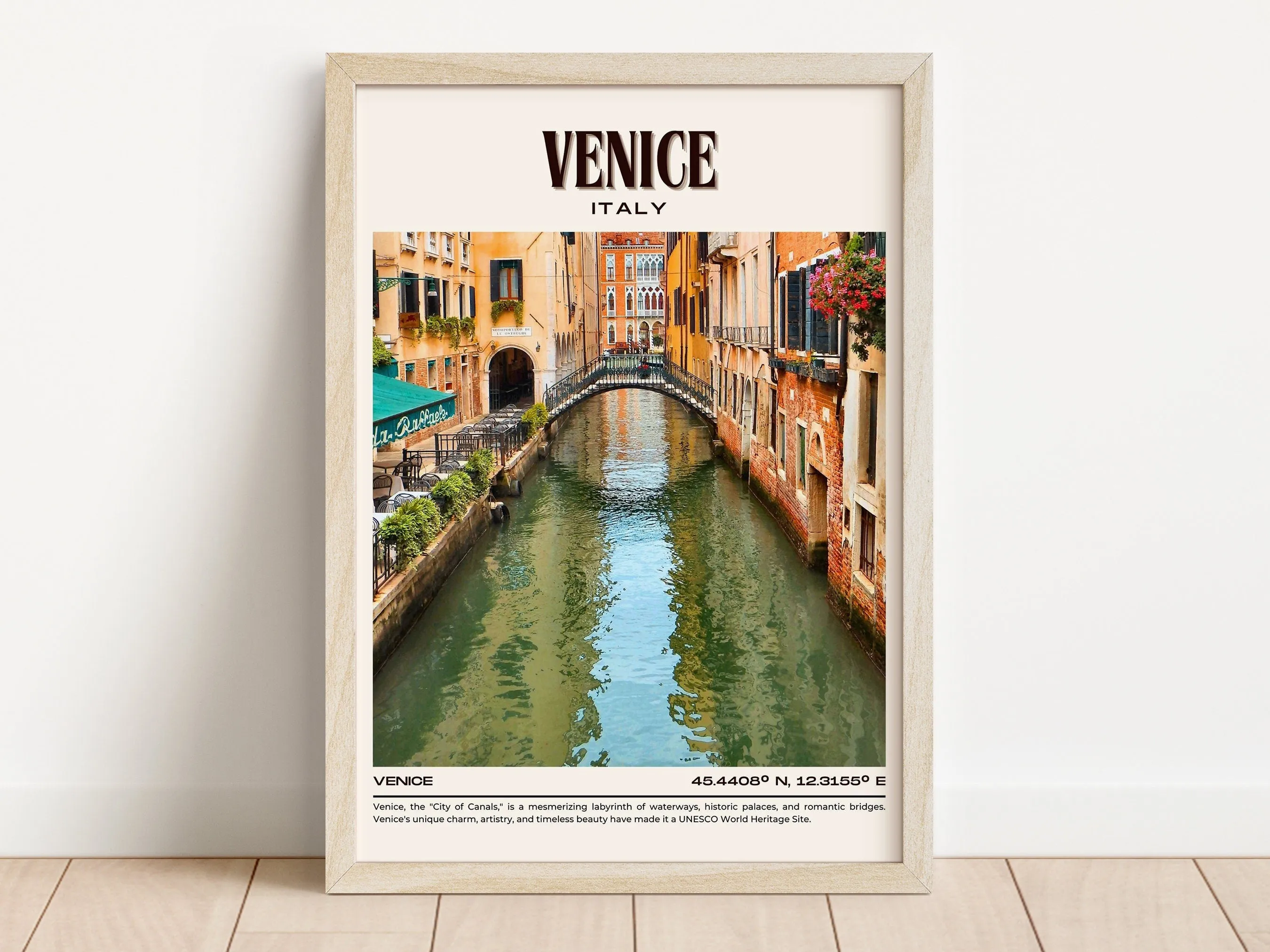Venice Vintage Wall Art, Italy