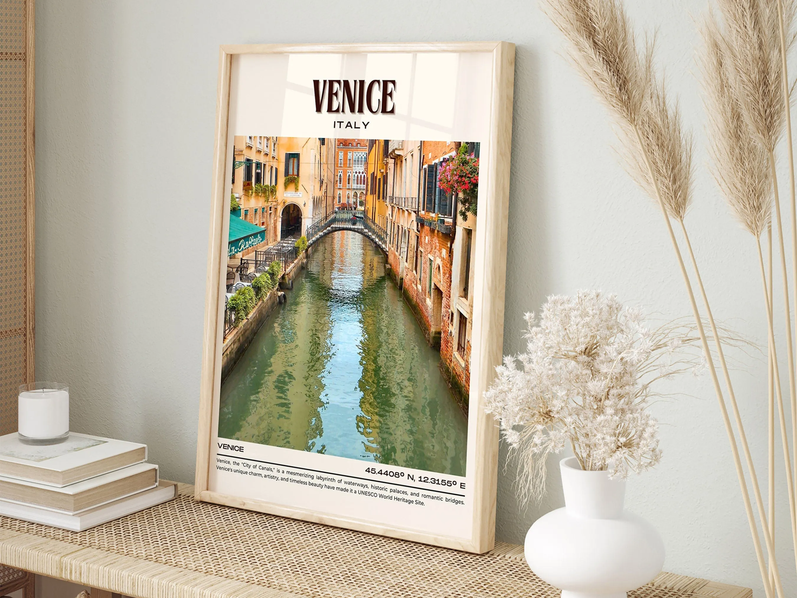 Venice Vintage Wall Art, Italy