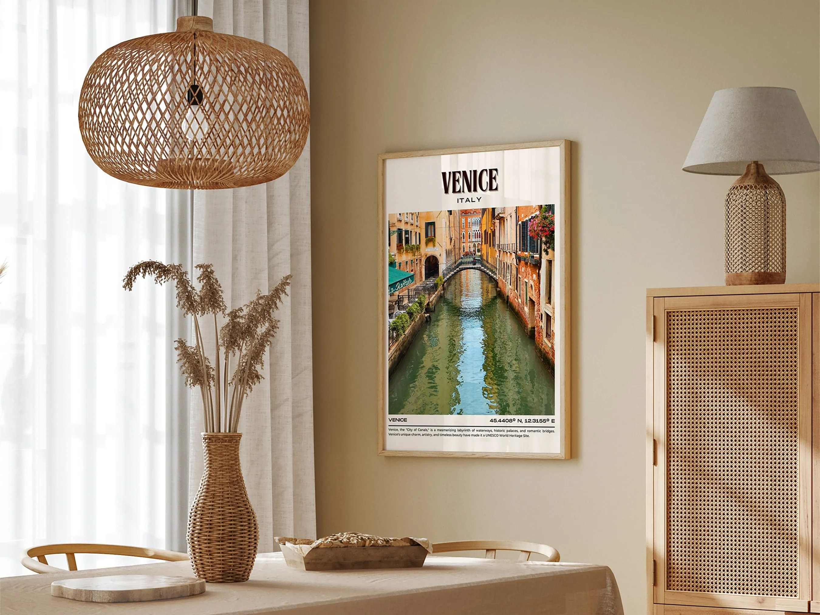 Venice Vintage Wall Art, Italy