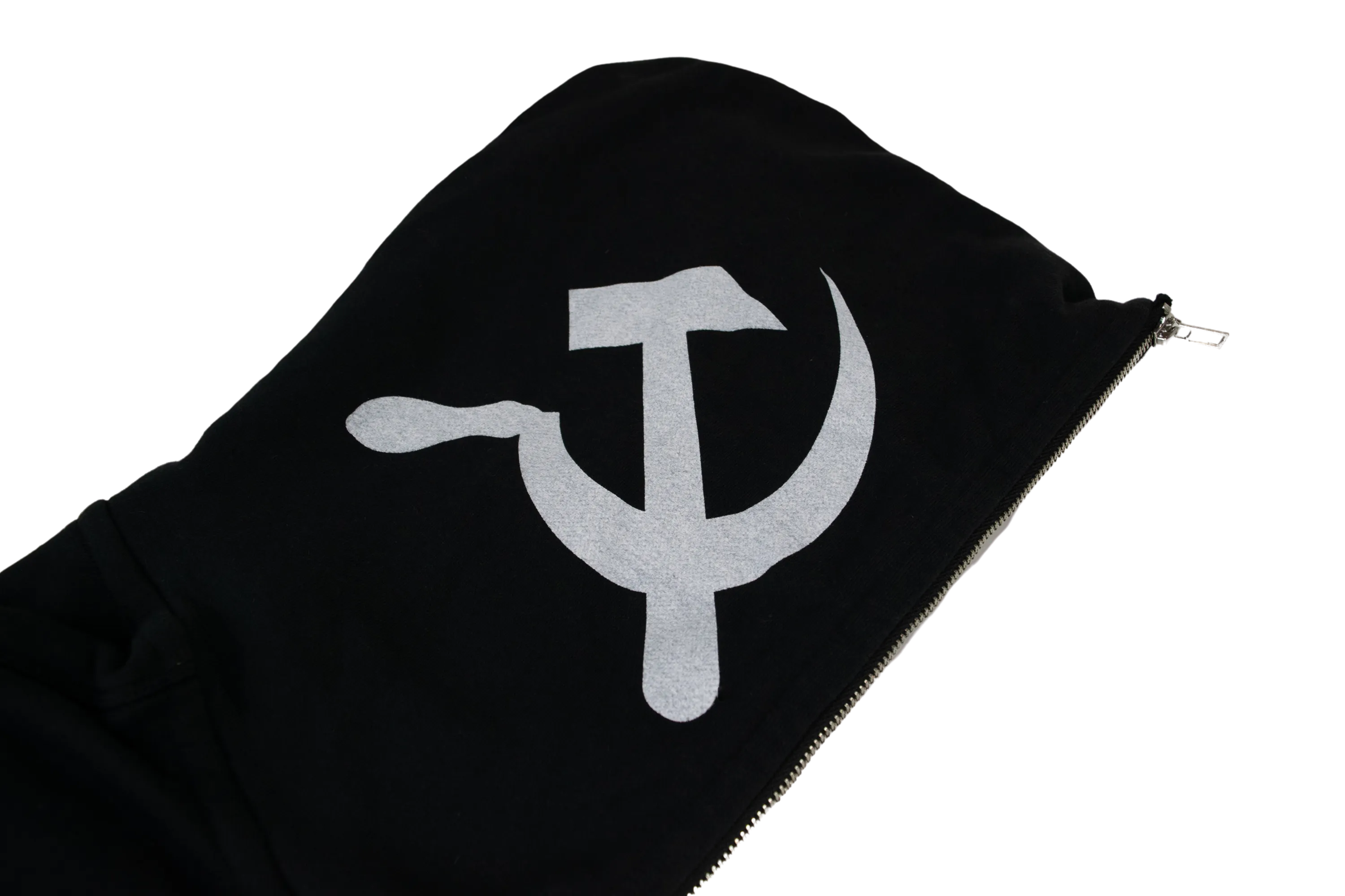 Vicious Cat Full Zip Hoodie- Black