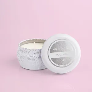 Volcano Signature White Mini Tin Candle 3oz