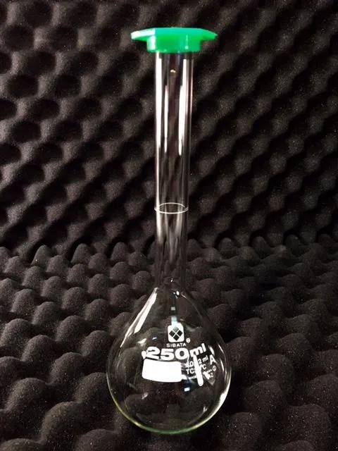 Volumetric Flask with Snap Cap Available in 100ml. 250ml, 500ml, and 1000ml