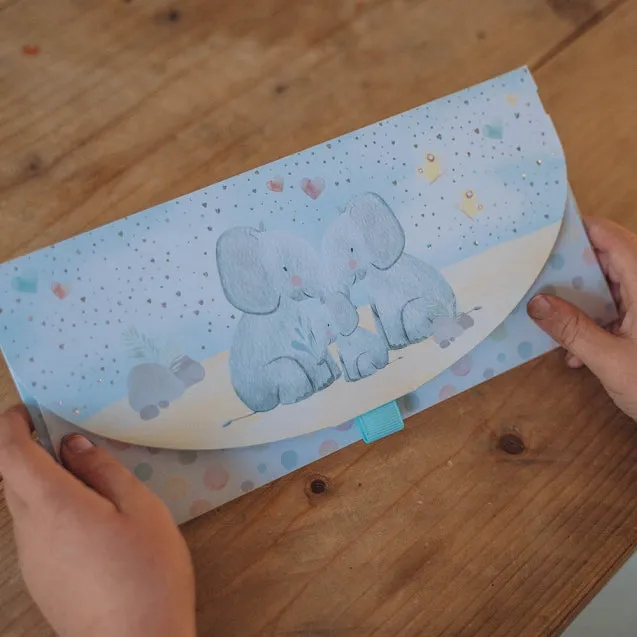 Voucher Com Envelope - Elefantes