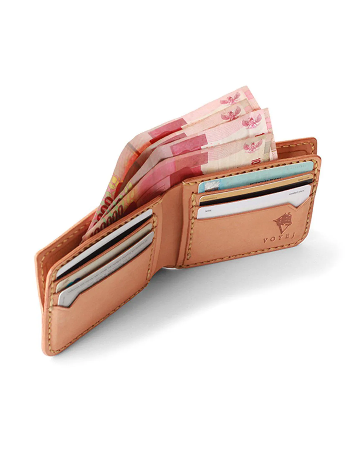 Voyej Vessel V Natural Short Wallet
