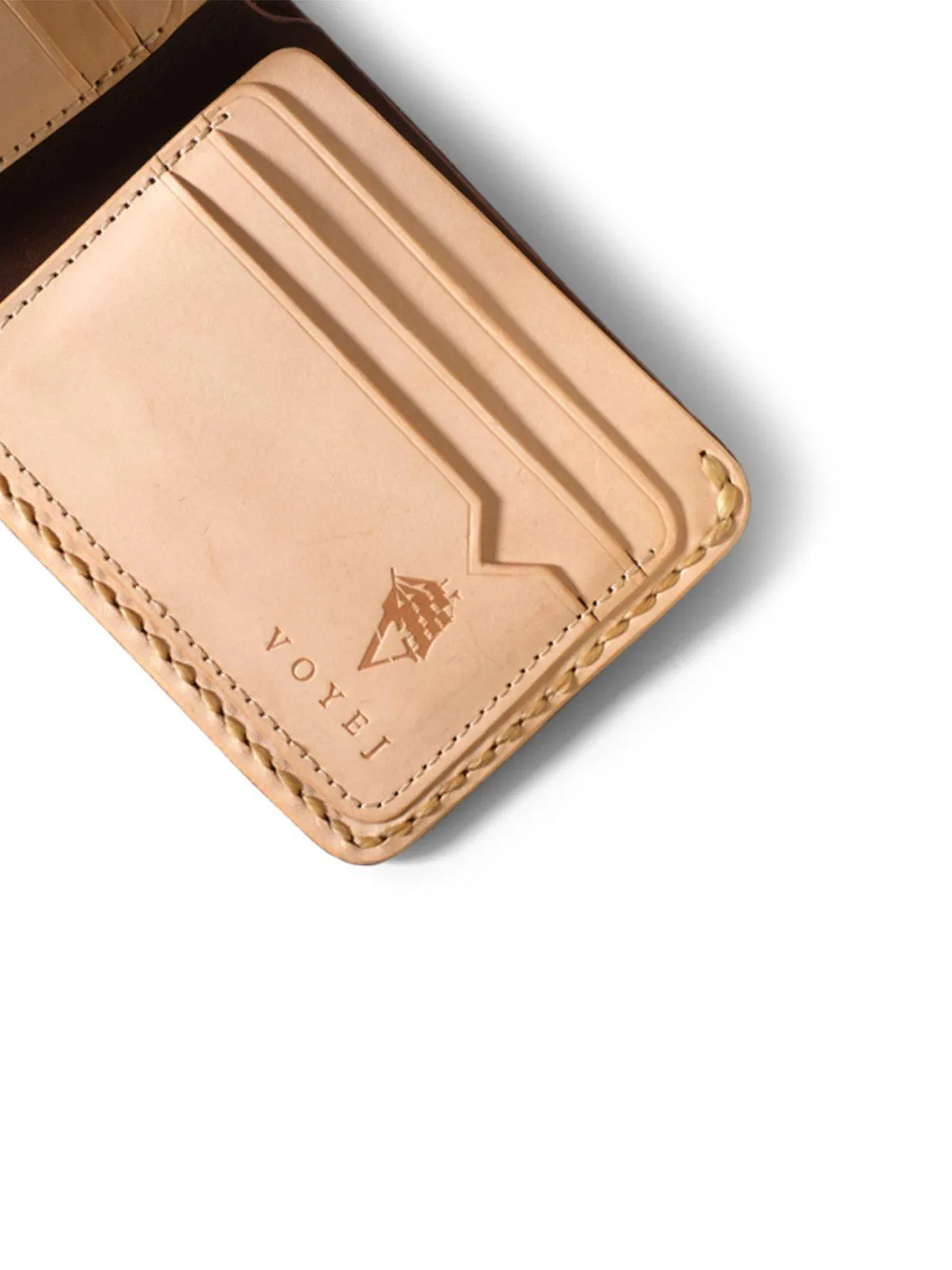 Voyej Vessel VII Dark Brown Short Wallet