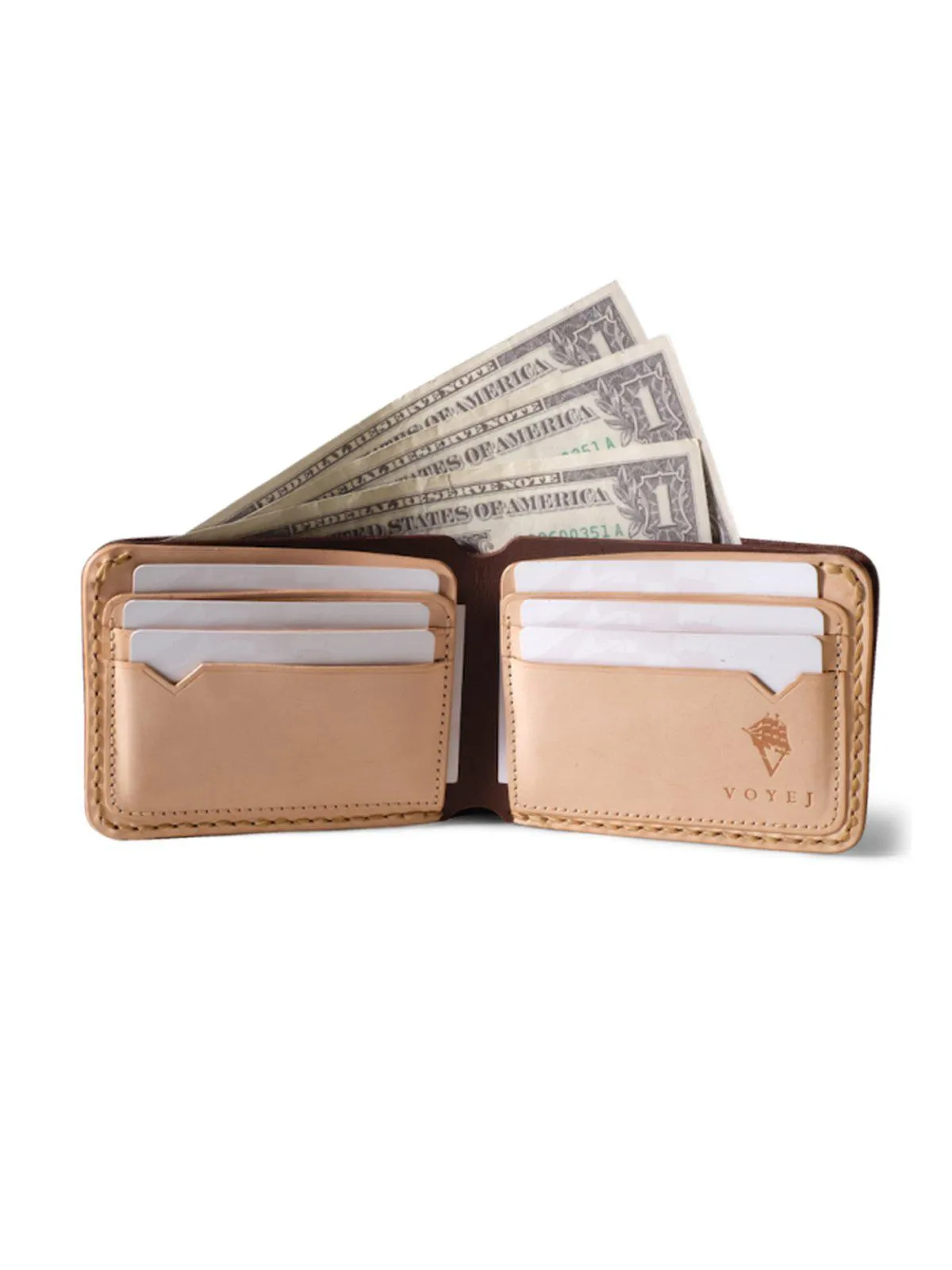 Voyej Vessel VII Dark Brown Short Wallet