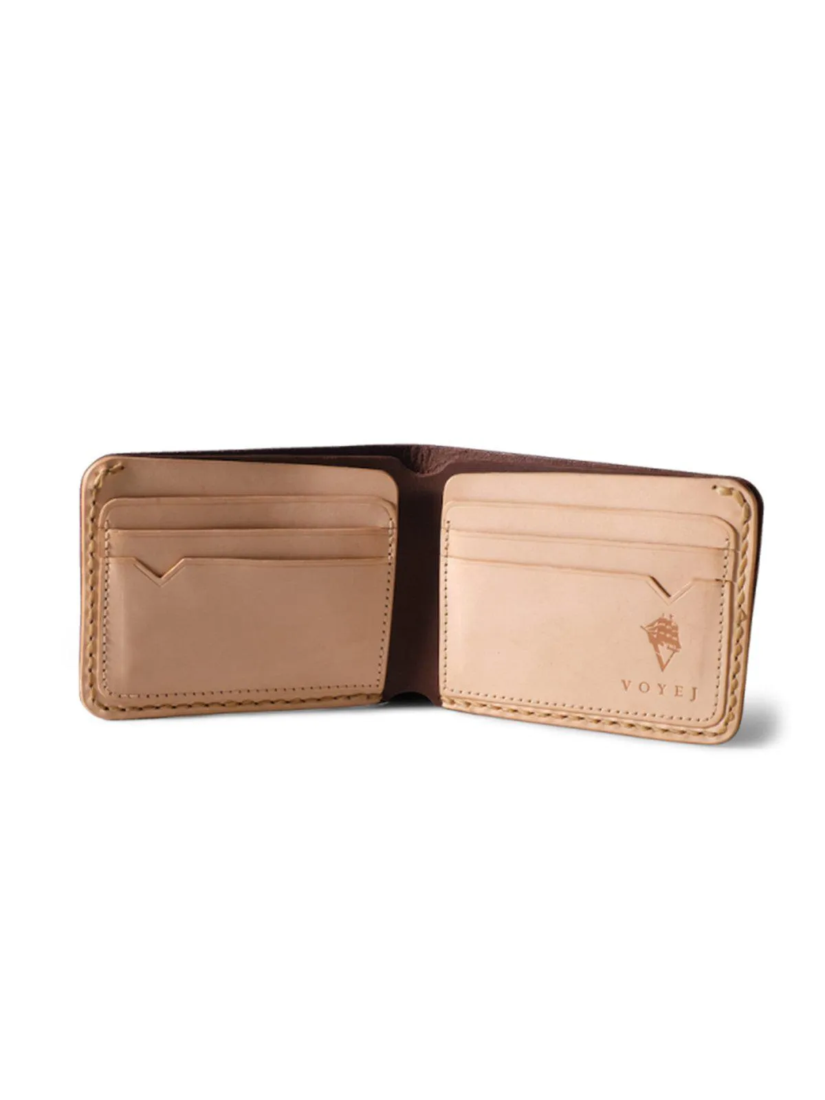 Voyej Vessel VII Dark Brown Short Wallet