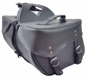 VS207 Vance Leather Medium 2 Strap Saddle Bag