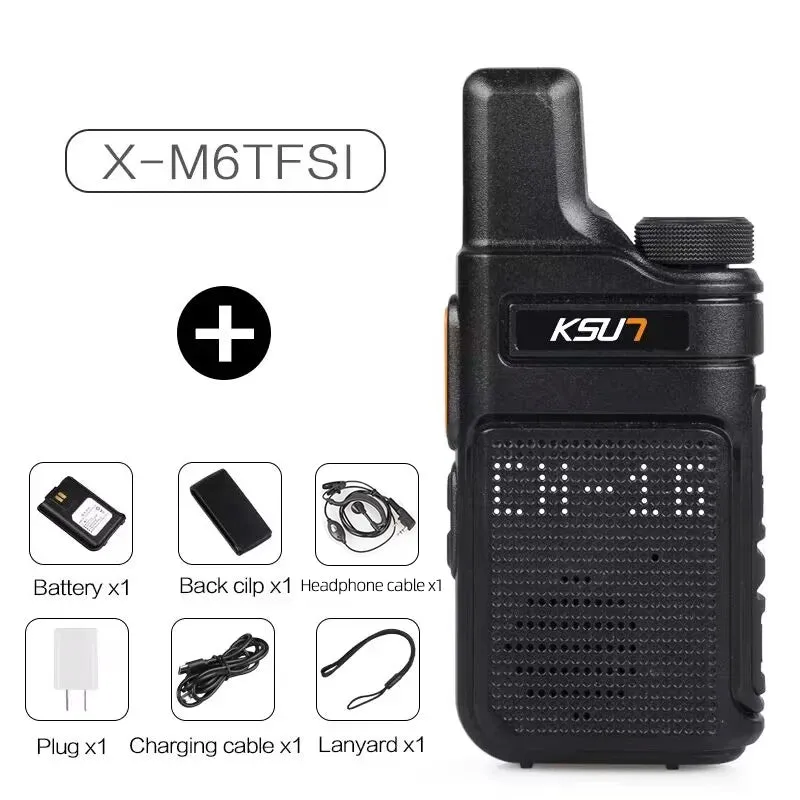 Walkie Talkie Portable Mini Communication Radio Two Way Radio Transceiver