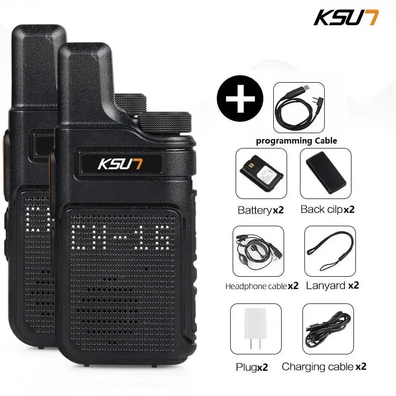 Walkie Talkie Portable Mini Communication Radio Two Way Radio Transceiver