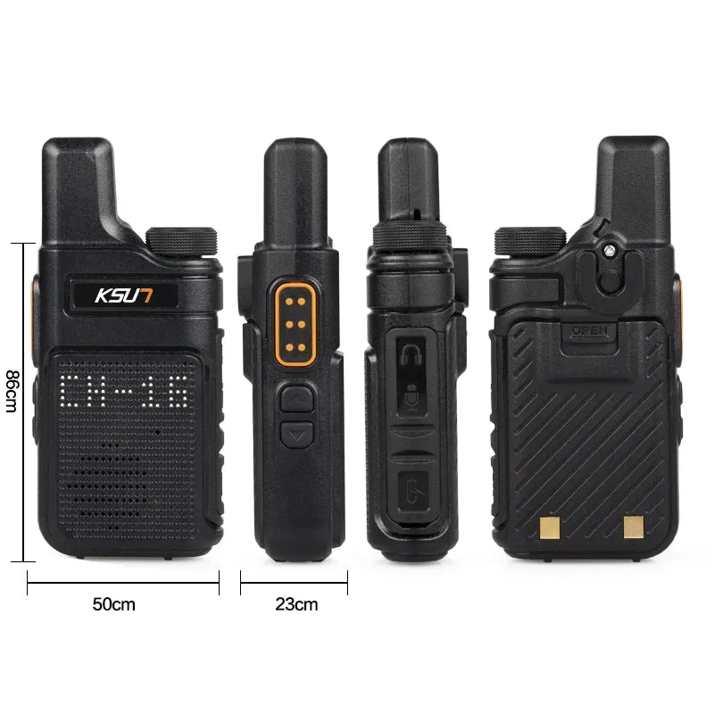 Walkie Talkie Portable Mini Communication Radio Two Way Radio Transceiver