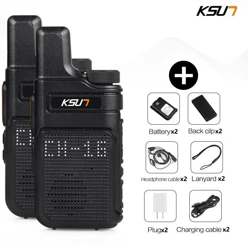 Walkie Talkie Portable Mini Communication Radio Two Way Radio Transceiver