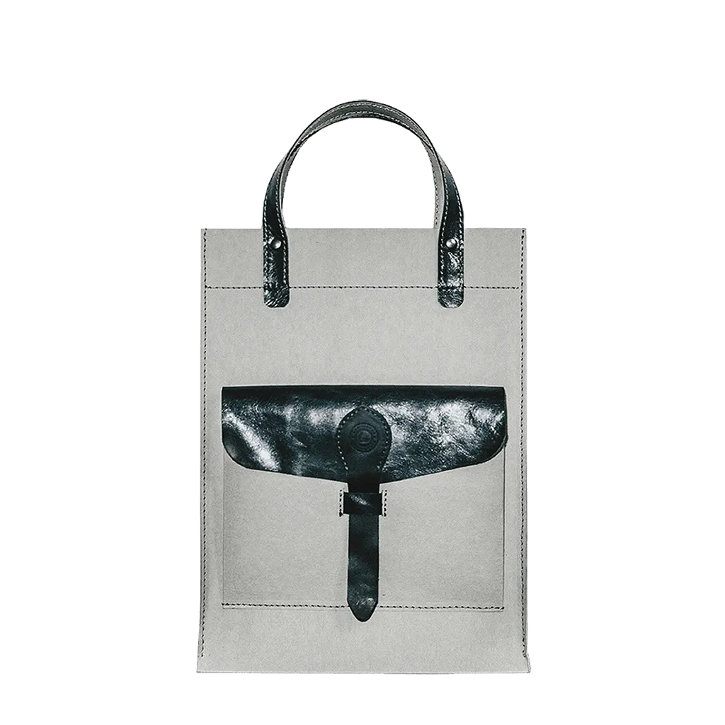 WASHABLE KRAFT PAPER TOTE - marine
