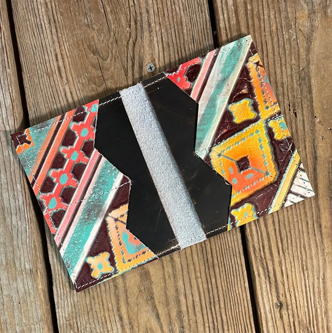 Waylon Wallet - Black & White w/