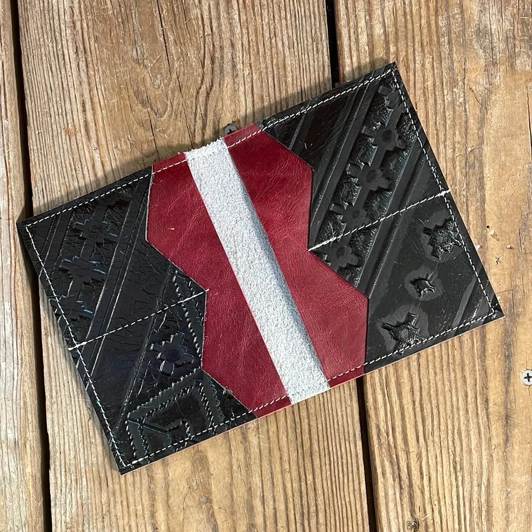 Waylon Wallet - Black & White w/