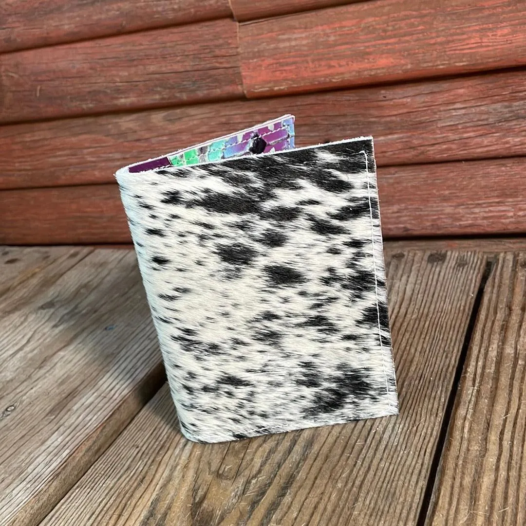 Waylon Wallet - Black & White w/